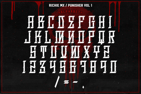 Punisher font